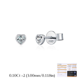 Сребърни обеци