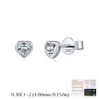 Сребърни обеци