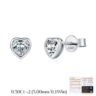 Сребърни обеци