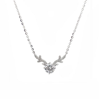 сребърно колие елен