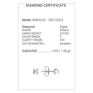 Златни обеци - Dia Aura