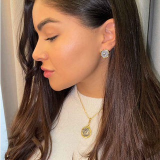 Сребърен медальон - Coin owl