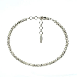 Сребърна гривна - Happy dots O