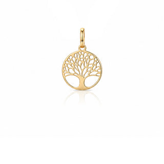 Златен медальон дървото на живота 14К – Tree of Life