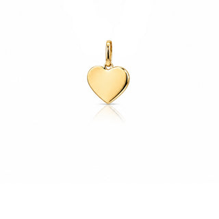 Златен медальон сърце 14К – Heart