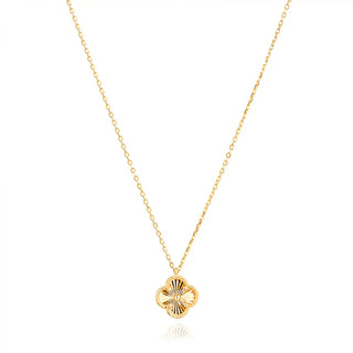 Златно колие - Clover Shine